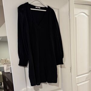 BB Dakota Black Long Sleeve Dress